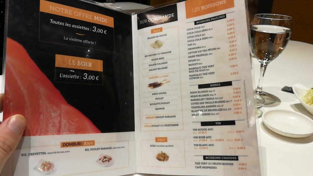 Terra Sushi - Menu Image 1